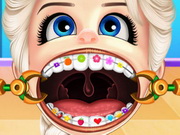 ألعاب دكتور الاسنان تركيب تقويم