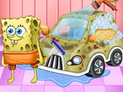 العاب تنظيف السيارات سبونج بوب